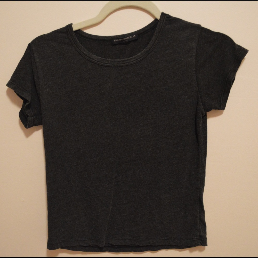 Brandy Melville Charcoal Tee