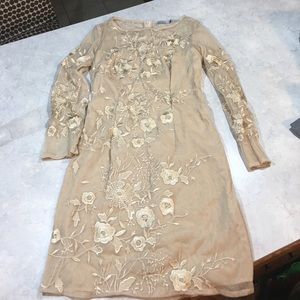 Embroidered Lace Dress