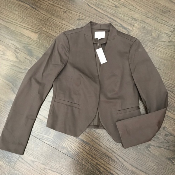 NWT Ann Taylor LOFT Dark Brown Blazer - Picture 2 of 7
