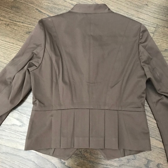 NWT Ann Taylor LOFT Dark Brown Blazer - Picture 3 of 7