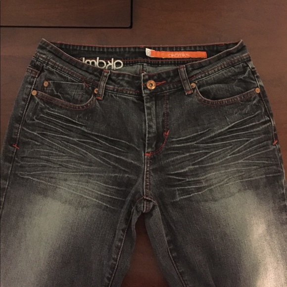 Akademiks jeans darkwash charcoal size 28 - Picture 3 of 6