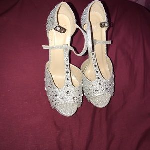 Sparkle high heels