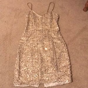 Gold Sequin Dress!!!