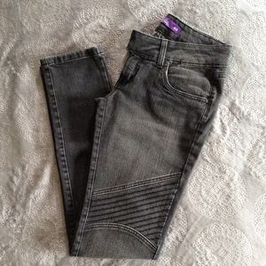 Urban Outfitters Black Motorcycle Moto Jeans Denim