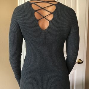 Sexy knit sweater