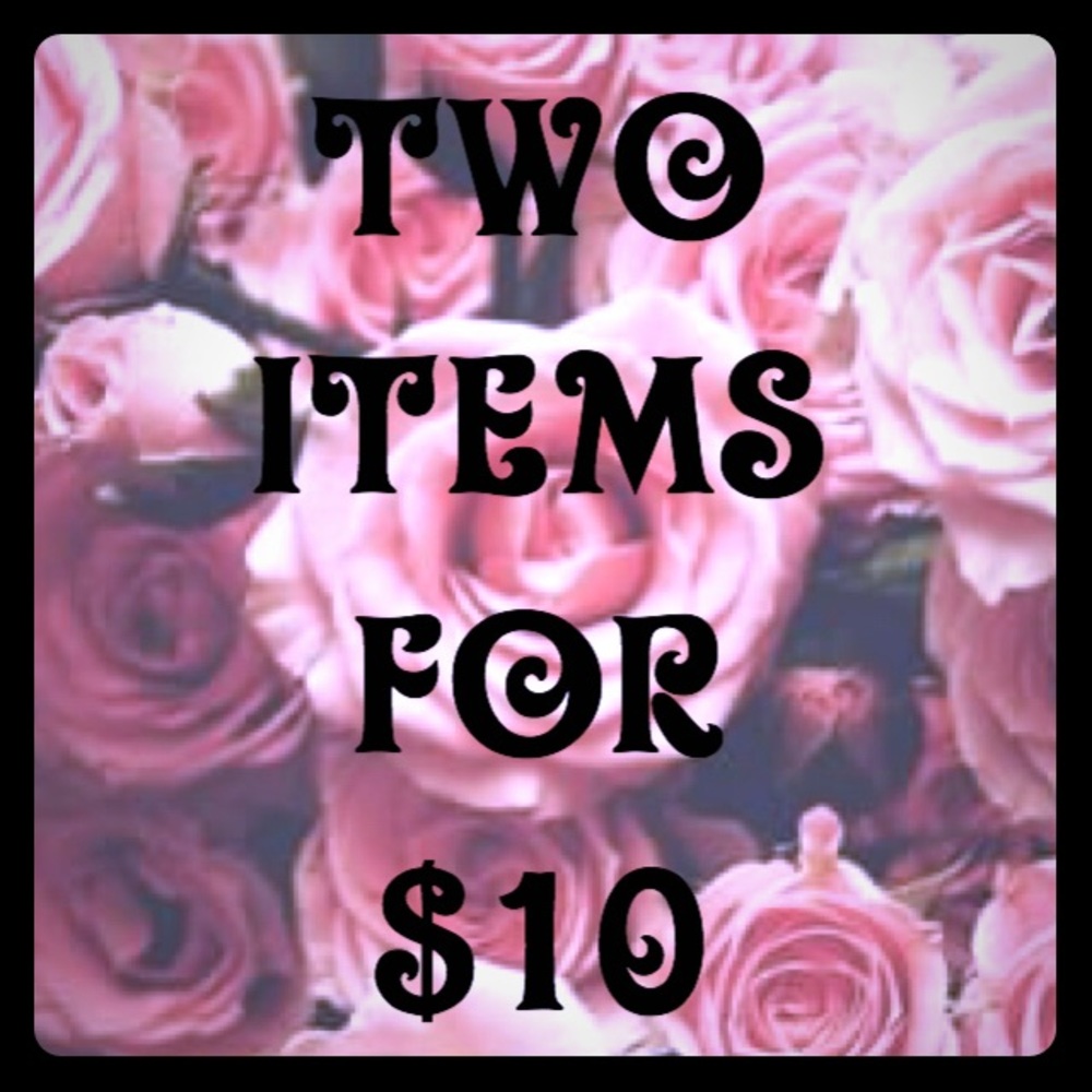 ⭐️Bundle two for $10⭐️