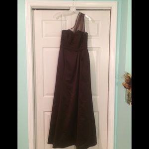 Chocolate Bridesmaid Dress