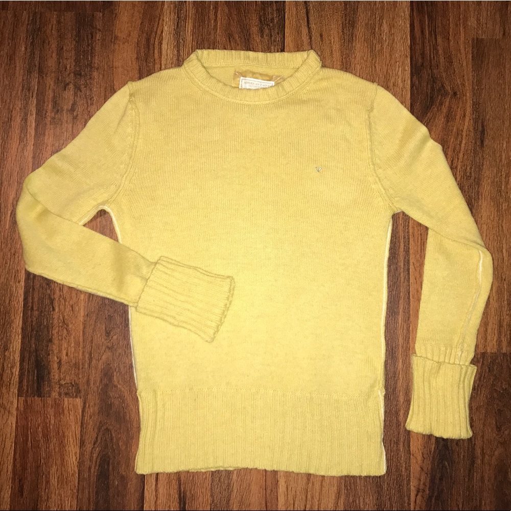 AE yellow sweater-never worn!