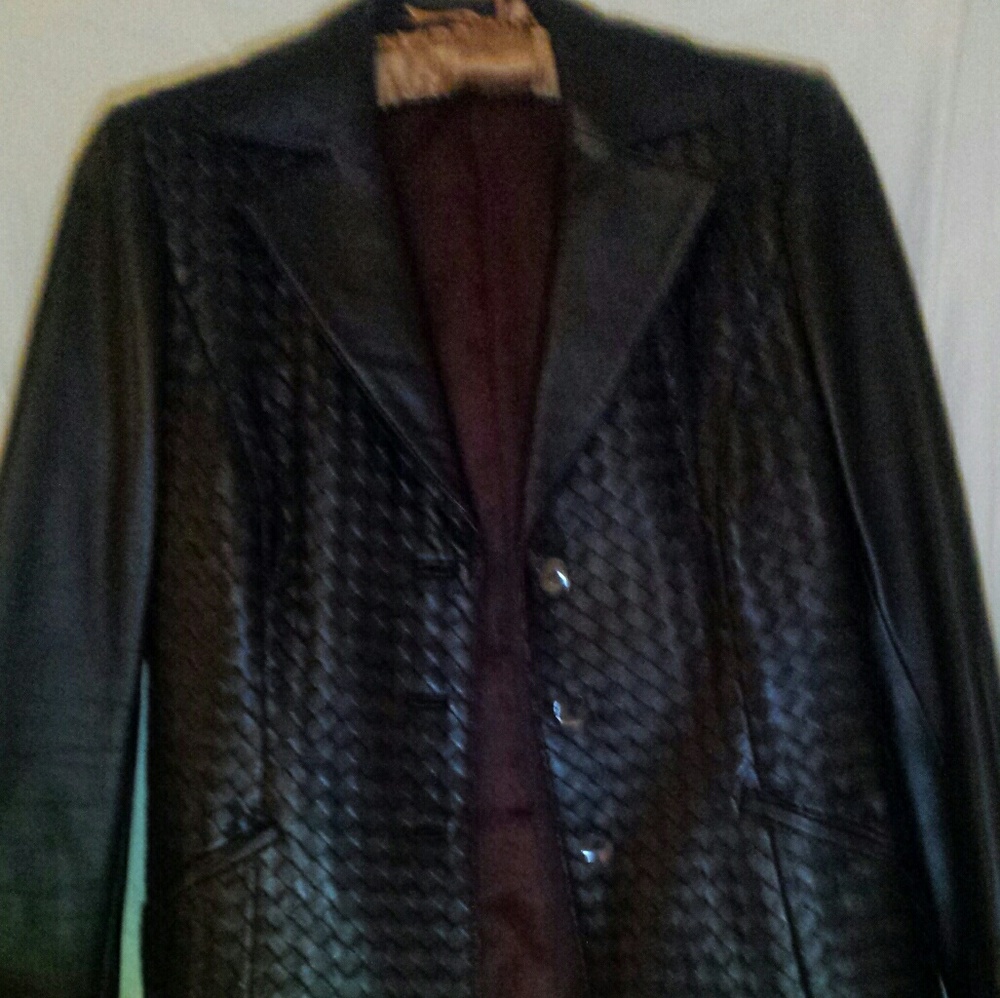 Leather jacket