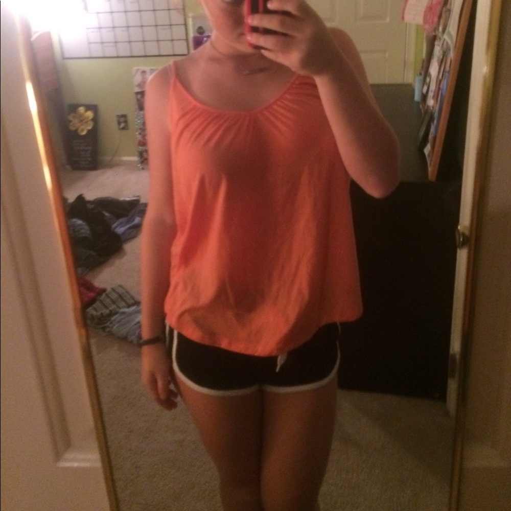 Flowly orange tank top