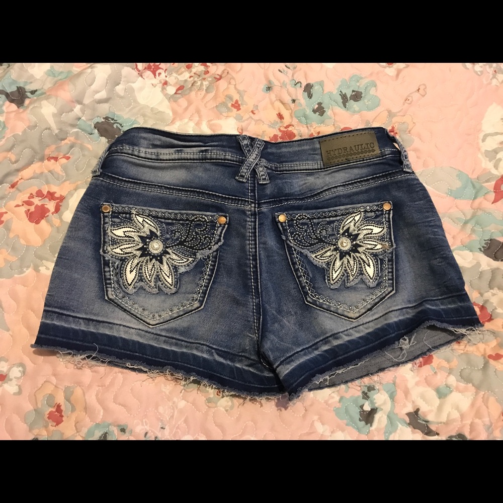 Hydraulic Jean shorts