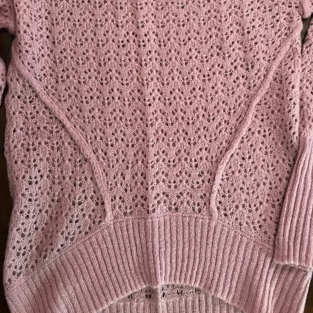 ‼️LAST DAY‼️ dELiA*s Pointelle Hi-Lo Sweater - Picture 6 of 7
