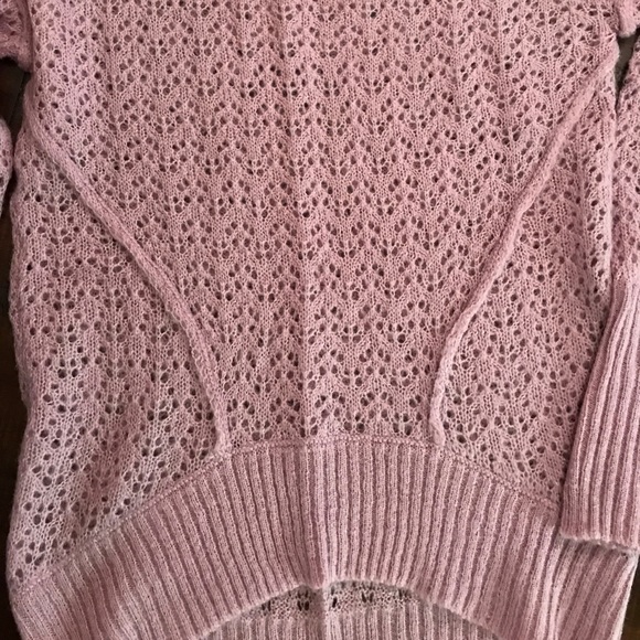 ‼️LAST DAY‼️ dELiA*s Pointelle Hi-Lo Sweater - Picture 6 of 7