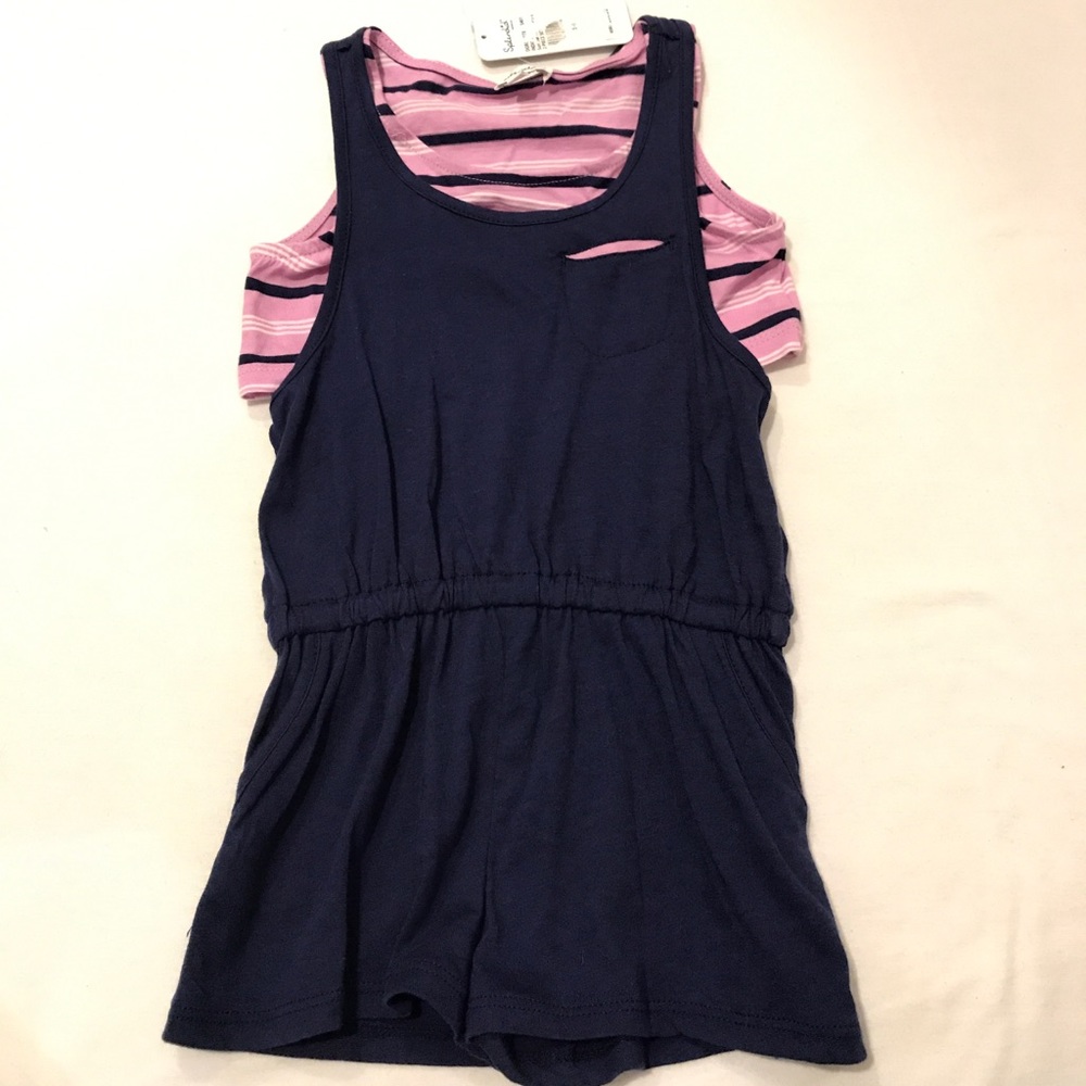 NWT girls splendid romper