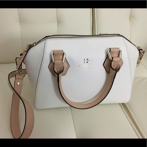 Kate Spade white satchel bag