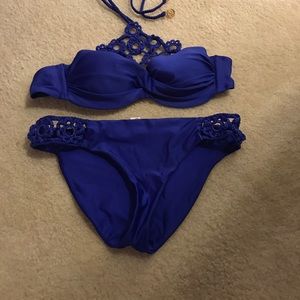 Luli Fama Royal Blue two piece