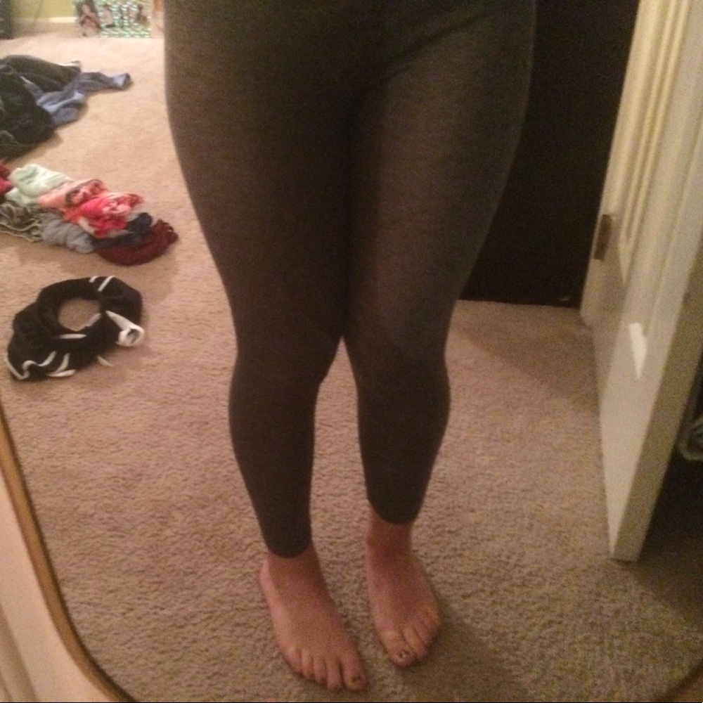 Gray tights