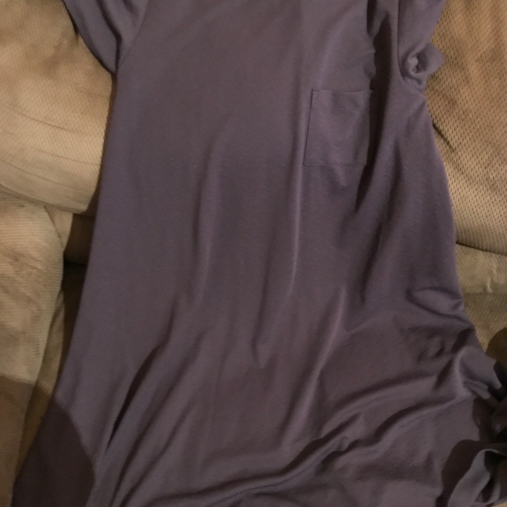 Lularoe purple xl Carly jacquard