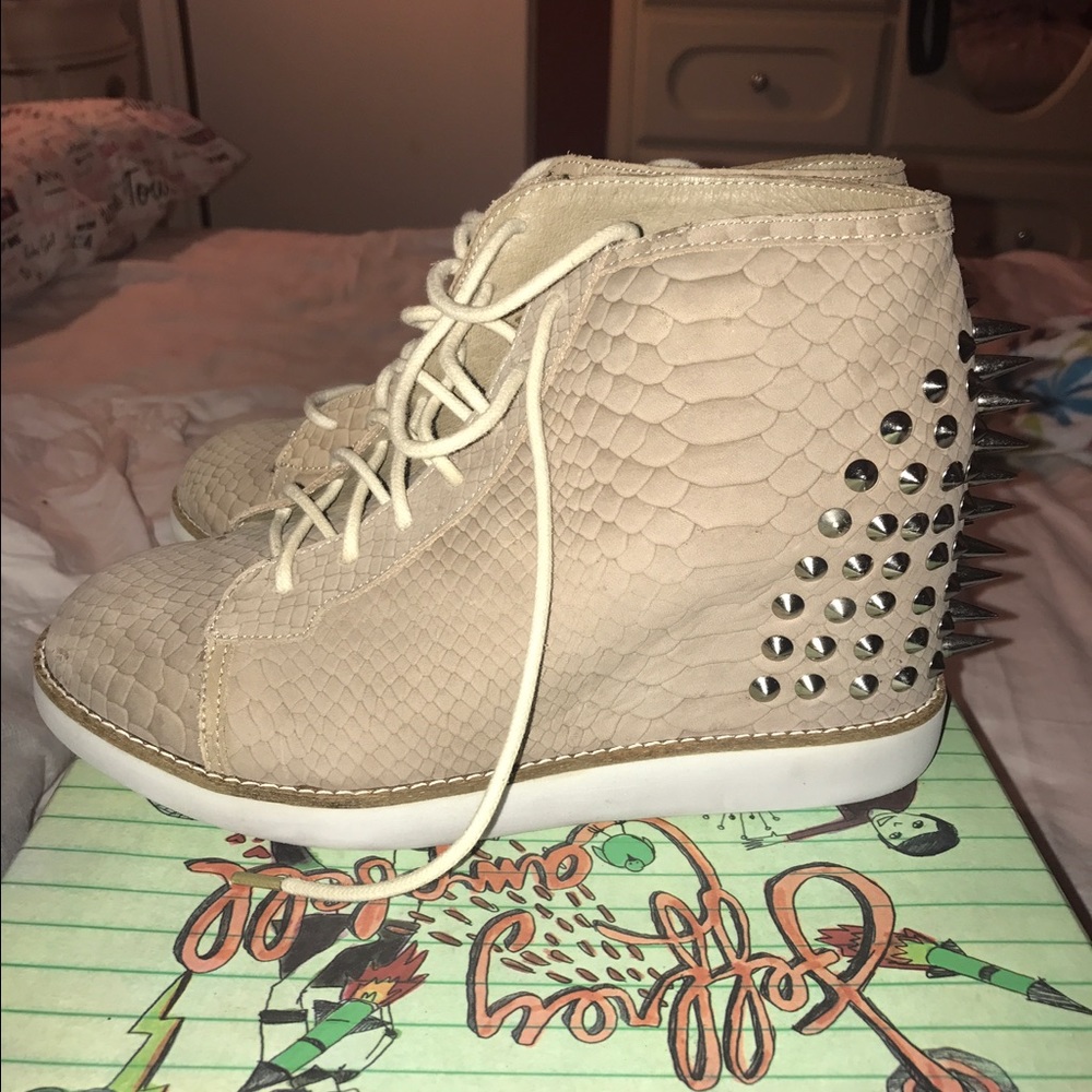 Jeffrey Campbell Edea wedged sneaker