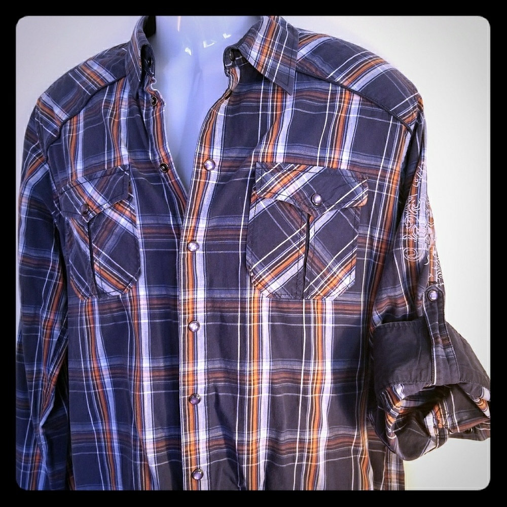 Men's casual bottom down shirt Castro Men