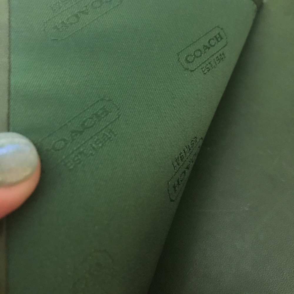 Authentic coach wallet /passport