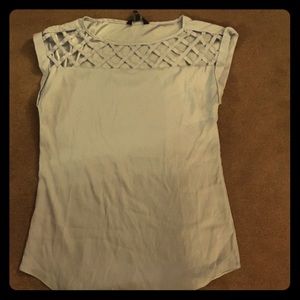 Express Lattice Cut Top