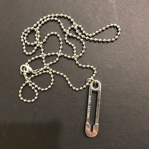 Marc Jacobs Hairpin Pendant Necklace