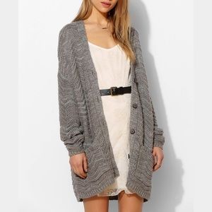 Kimchi Blue cozy zigzag cardigan