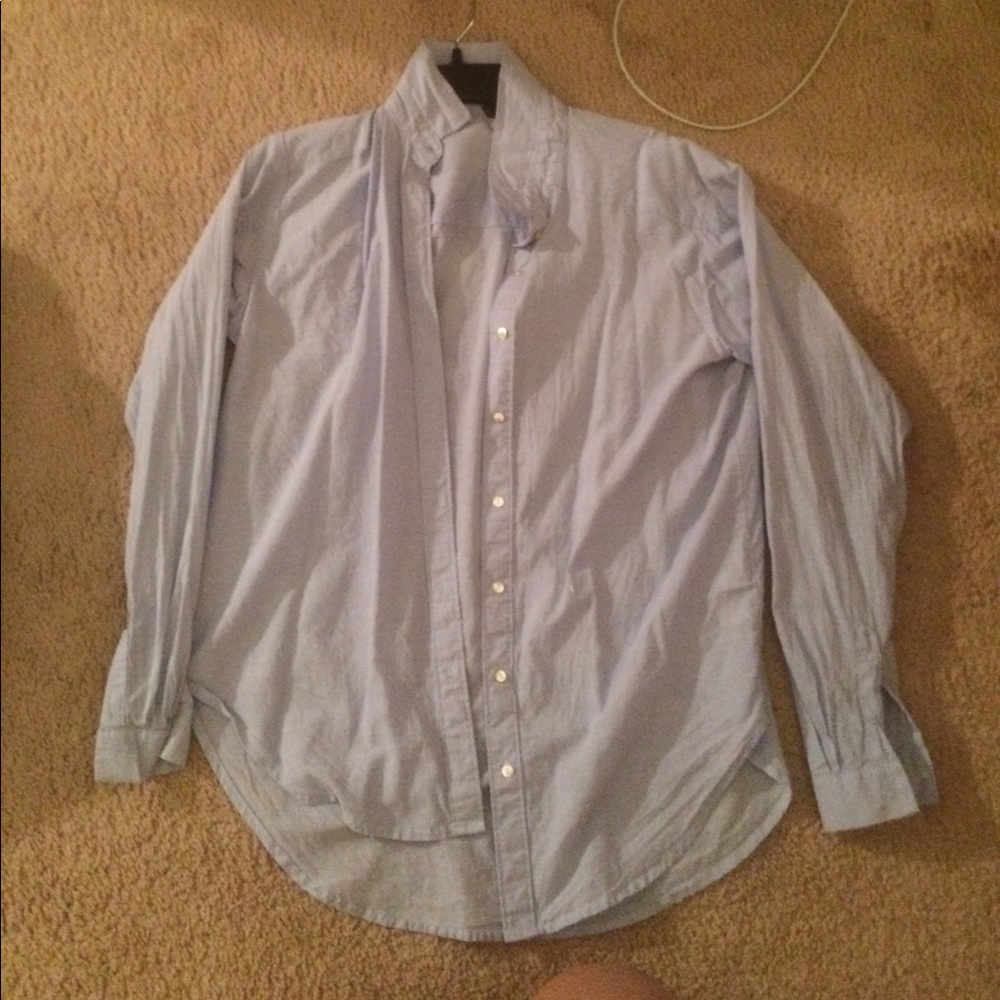 Button down Blue shirt
