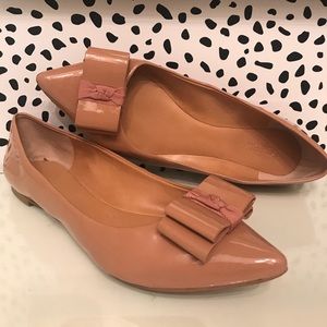 J. Crew Patent Bow Flats
