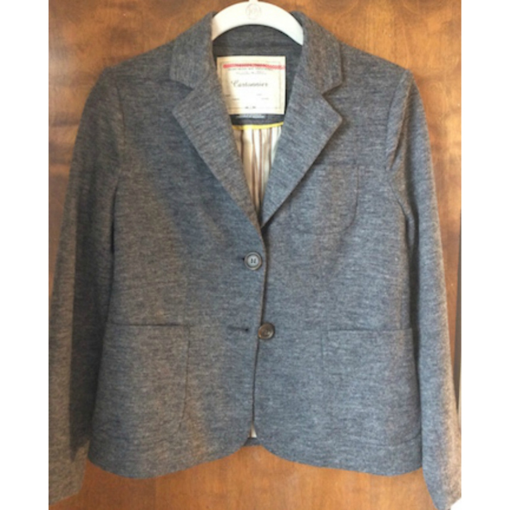 Gray Cartonnier Blazer from Anthropologie