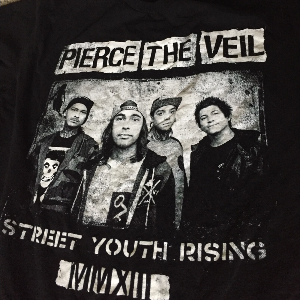Pierce the veil Street Youth Rising Band Tee