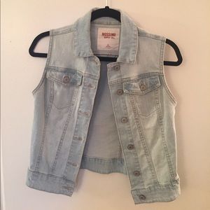 Mossimo jean vest