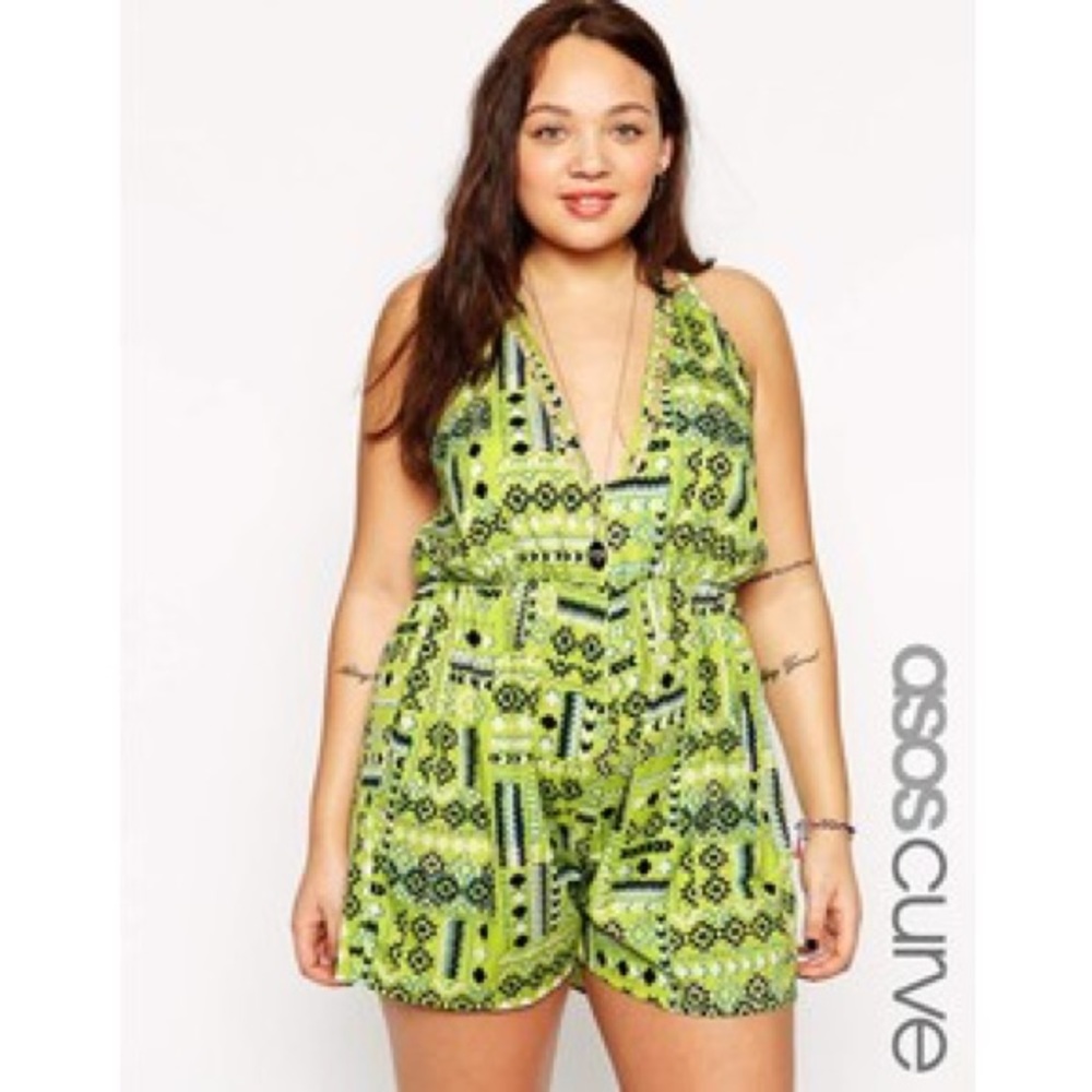 ASOS green romper
