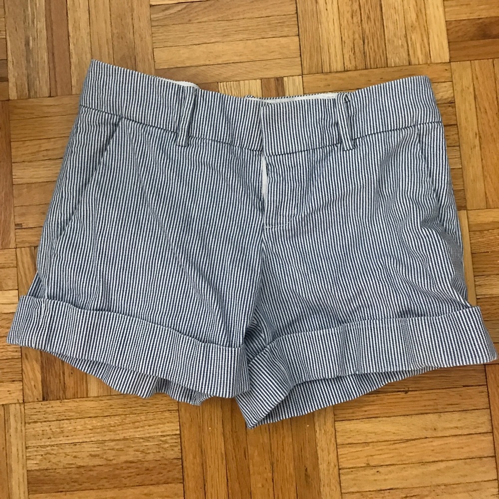 Club Monaco Marianna Pin Stripe Shorts - NO TRADE