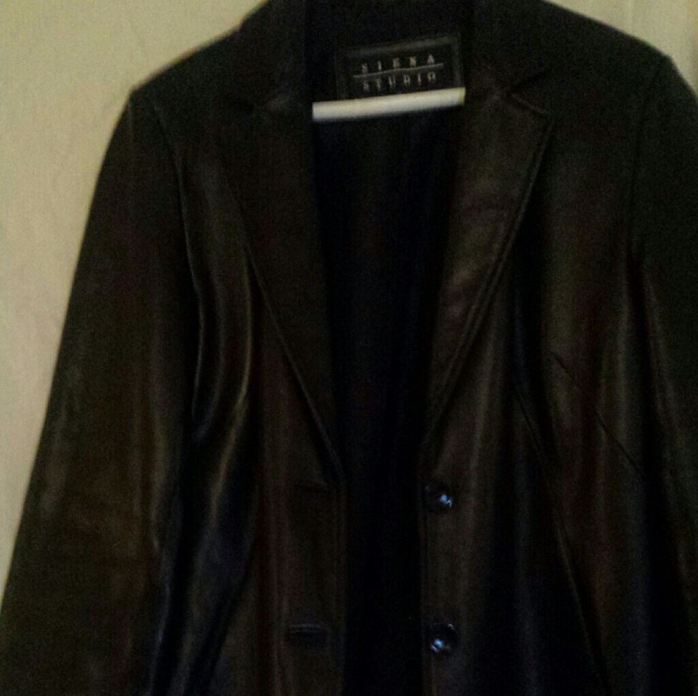 Genuine Italian leather jacket