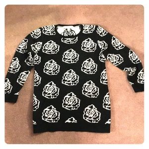 Loft flower print sweater