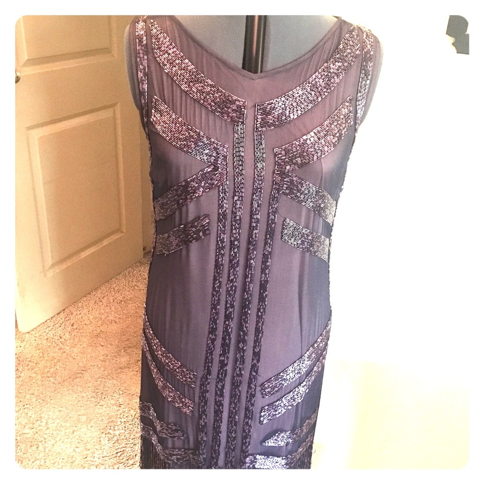 Beaded formal dress