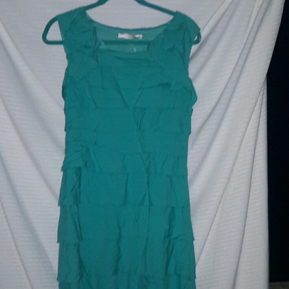 Max and Cleo Andre peard dress green topaz