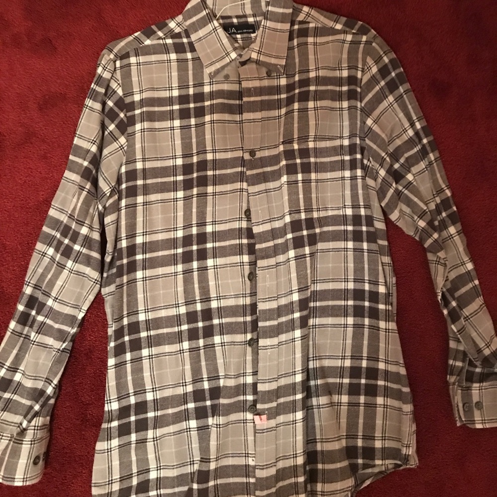 Flannel button down shirt