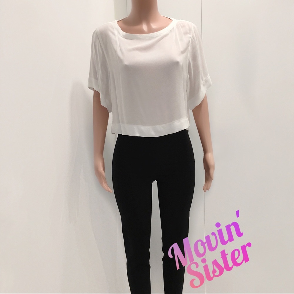 H&M Blouse SZ 8, Ivory/White NWOT