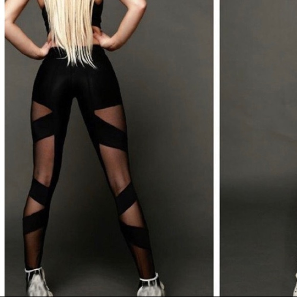Mesh leggings