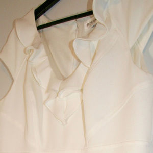 Midi sleeveless pearl dress