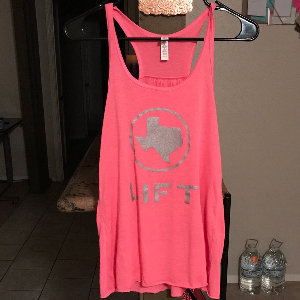 CLEARANCE‼️ Hurricane Harvey Pink Texas state Tank