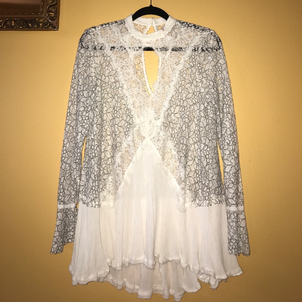 Free People Lace Tunic