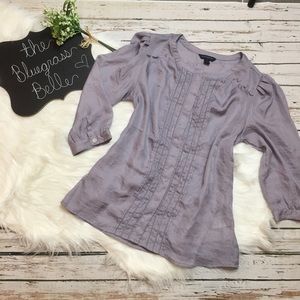 Beautiful button up Blouse Banana Republic Lilac