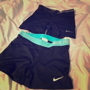 Spandex Nike shorts