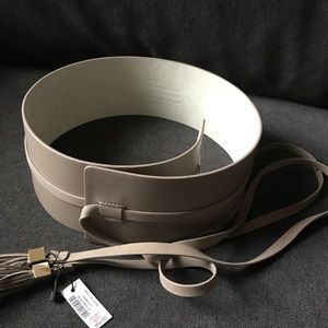 TASSEL-DETAIL OBI BELT