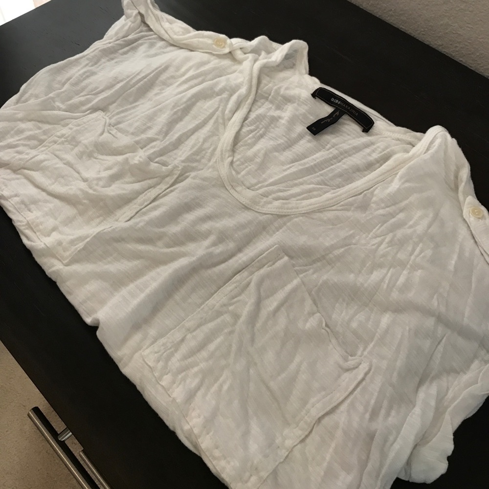 BCBGMaxazria sheer tee - XS