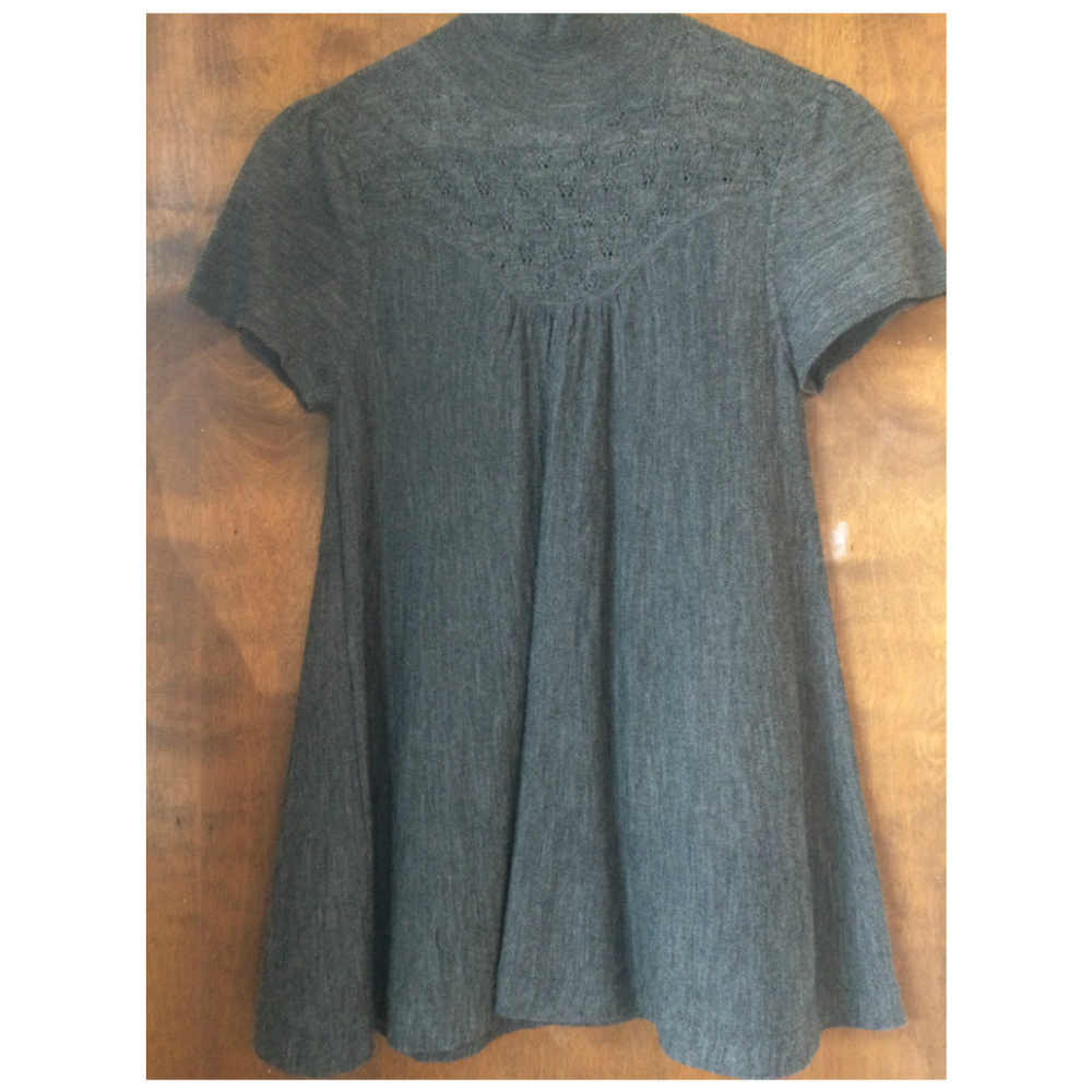 Gray Moth sweater from Anthropologie 100% wool